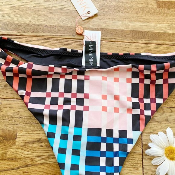MINKPINK Womens Penelope Basic Bikini Bottom Multi - Picture 8 of 8